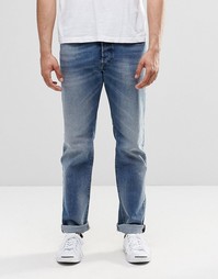 Выбеленные прямые джинсы Diesel Buster 853P - Умеренный выбеленный