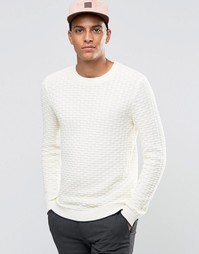 Вязаный джемпер с круглым вырезом Selected Homme - Payprus