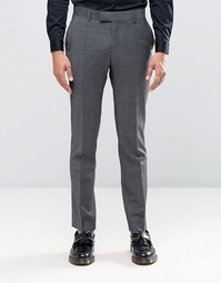 Супероблегающие брюки Ben Sherman Camden - Серый
