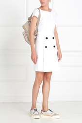 Хлопковое платье Boutique Moschino