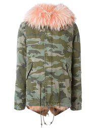 hooeded camouflage print parka Mr &amp; Mrs Italy