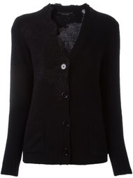 кардиган с кружевной отделкой Ermanno Scervino