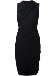 wrap effect asymmetric dress Alexander Wang