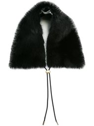 воротник из меха норки Mary Katrantzou