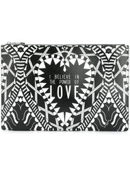 клатч с принтом 'Power of Love' Givenchy
