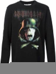 skull and crossbones print sweatshirt Givenchy