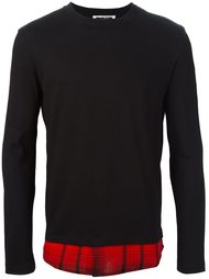 толстовка с контрастным подолом McQ Alexander McQueen