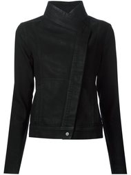 snap button fastening jacket Vince