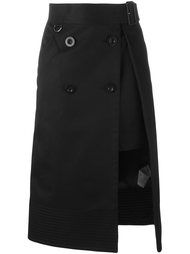 layered midi skirt Sacai