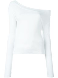 one shoulder longsleeved blouse Jacquemus