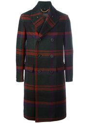 checked coat Burberry London