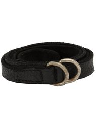 textured belt Guidi