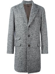пальто в ломаную клетку Brunello Cucinelli