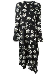 flower print wrap dress Proenza Schouler