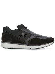 panelled lace-up sneakers Hogan