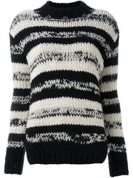 striped chunky jumper Ermanno Scervino