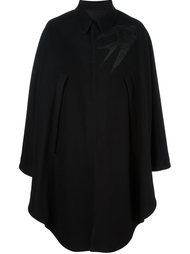 swallow embroidered cape Alexander McQueen