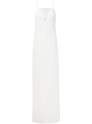 sheer panel evening slip dress Alexander Wang