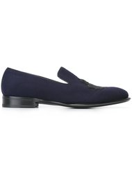 skull badge slippers Alexander McQueen