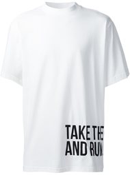 'Take The Cash And Run' T-shirt Icosae