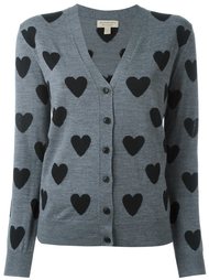 heart intarsia cardigan Burberry London