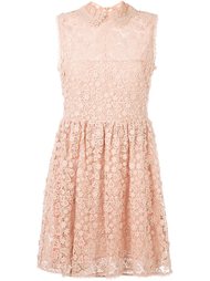 кружевное платье мини Red Valentino