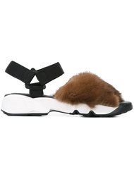 criss-cross strap sandals Erika Cavallini