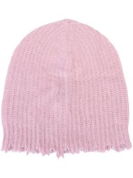frayed edge beanie MSGM