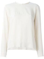 keyhole detail blouse Erika Cavallini