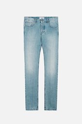 джинсы кроя слим с эффектом потертости Ami Alexandre Mattiussi