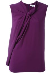 twisted detail sleeveless blouse Carven