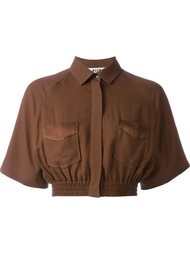 укороченная блузка MSGM