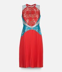 платье с кружевной отделкой Christopher Kane