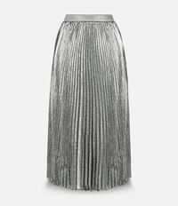 Lamé Pleated Skirt Christopher Kane