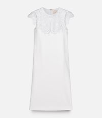 платье с кружевным воротником Christopher Kane
