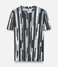 футболка с полосатым принтом Christopher Kane
