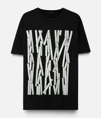 футболка 'Reflective Broken Bolster Frame' Christopher Kane