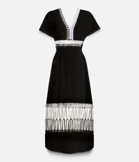 контрастное платье  Christopher Kane
