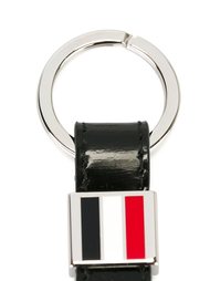 брелок с контрастными полосками Thom Browne