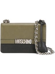 сумка на плечо с логотипом Moschino