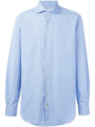 рубашка в клетку Kiton