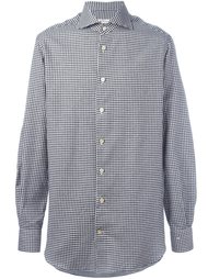 рубашка в клетку Kiton