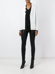 кардиган с кружевной отделкой Ermanno Scervino