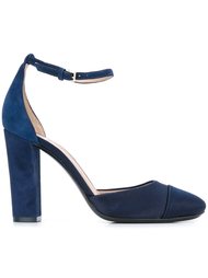 ckunky heel pumps Tory Burch