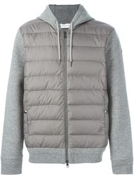 padded front jersey jacket Moncler