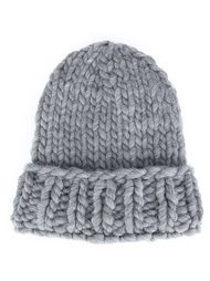 hand-knit hat Christopher Raeburn