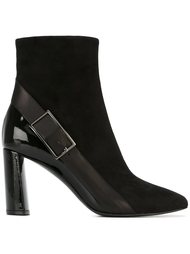 ботинки с ремешком на пряжке  Casadei