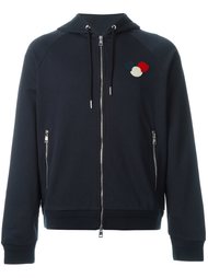 logo plaque hoodie Moncler