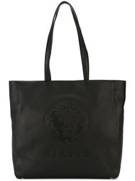 большая сумка-тоут с логотипом Versus