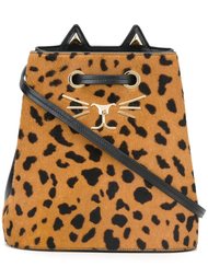 'Feline' bucket shoulder bag Charlotte Olympia